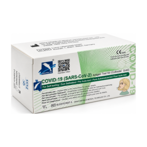 Deepblue COVID-19 Antigen-Selbsttest – Nasenabstrich – 5er-Pack