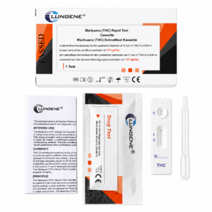 Clungene Drogentest Urin-Test THC / Cannabis / Marihuana / Haschisch (Cut-off-Wert: 10ng/ml)