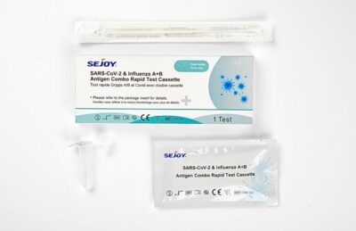 SEJOY COMBO Test Influenza A+B & Corona Schnelltest Antigen Selbsttest (1er)