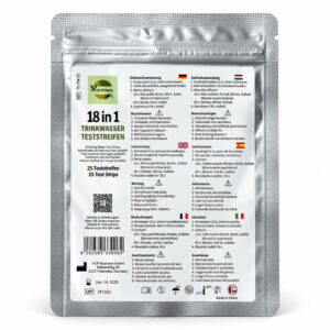 HCPMed+ Trinkwasser Teststreifen 18in1