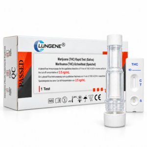 CLUNGENE Marihuana-(THC)-Schnelltest (Speichel) | 3,5 ng/mL Cut-off-Wert