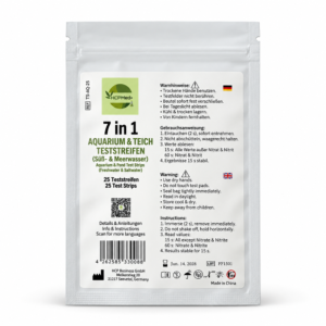 HCPMed+ 7in1 Aquarium und Teich Teststreifen